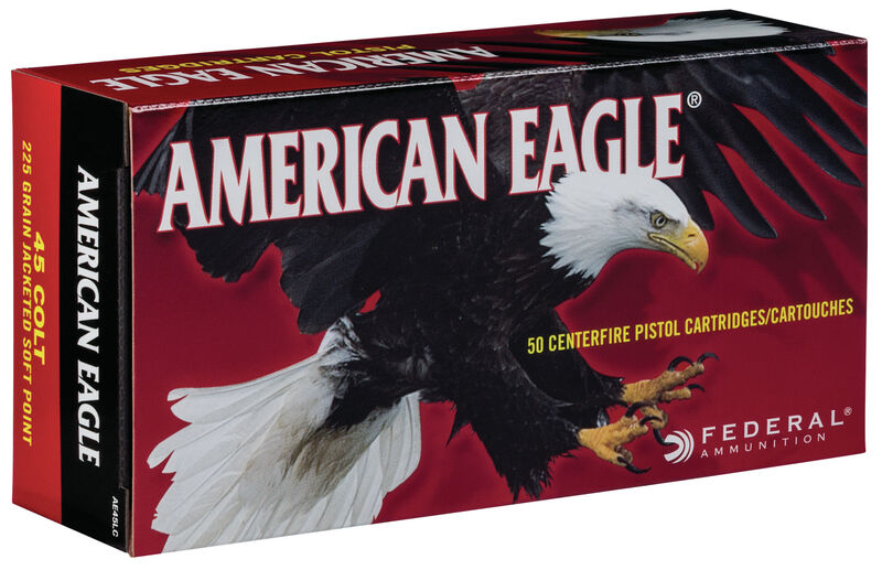 FEDERAL 45 LC 225GR SP AMERICAN EAGLE FEDERAL 45 LC 225GR SP AMERICAN EAGLE
