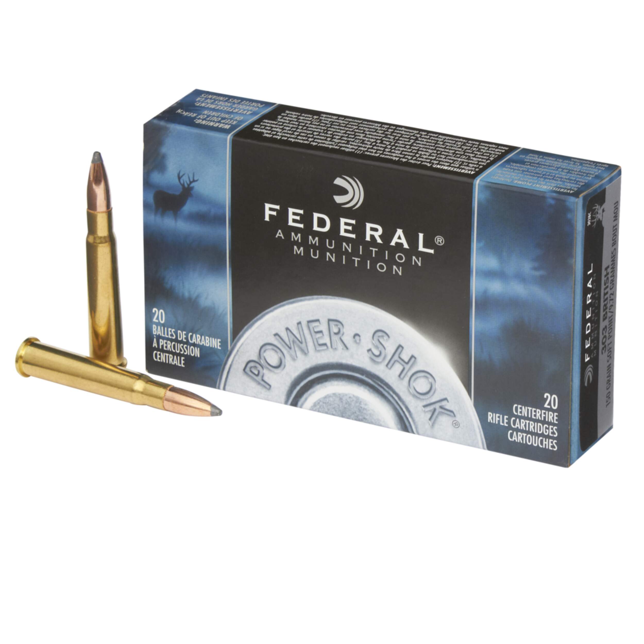 Federal-Power-Shok-.303-British-150gr-Soft-Point.jpg Federal Power-Shok .303 British 150gr Soft Point