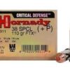 HORNADY CRITICAL DEFENSE AMMUNITION