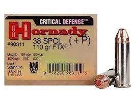 HORNADY CRITICAL DEFENSE AMMUNITION